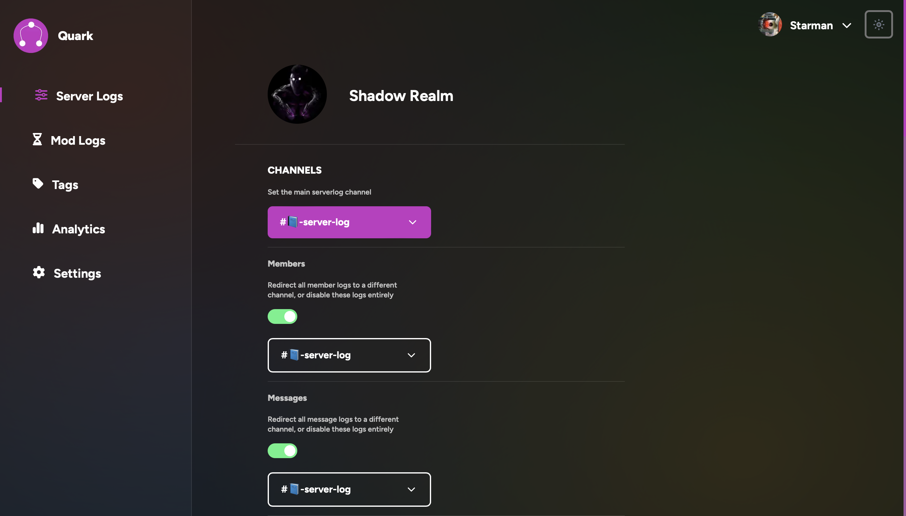 Add Quark Discord Bot Discord Bot List